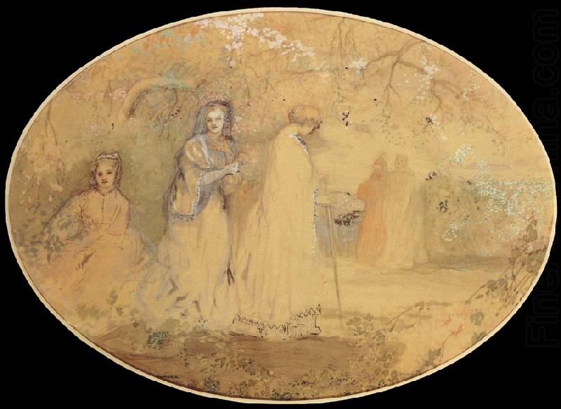 The Meeting, Charles conder